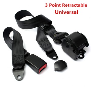 Universal 3 point retractable seat belts Clearance