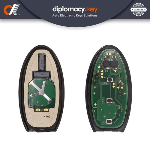 Genuine Used Infiniti FX35 2005-2008 Smart Key 2+1 Buttons 315MHz 285E3-CL02D - Picture 2 of 2