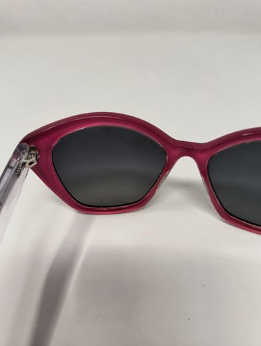 Dolce & Gabbana DG4220 2794/T3 Black Pink Clear Cat Eye Black Polarized Lens 2 - Picture 9 of 11
