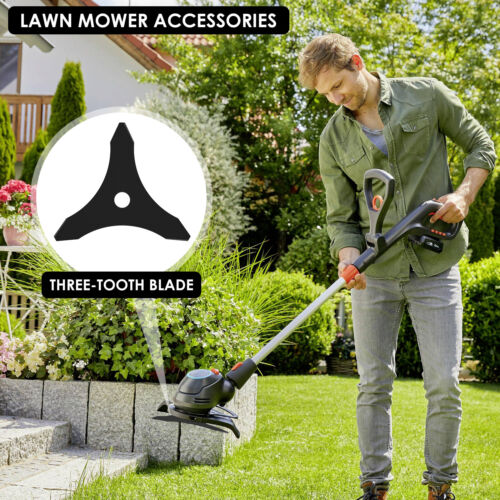Weed Trimmer Head Kit 3 Teeth Sturdy Grass Brush Cutter Head Steel Trimmer pagoA