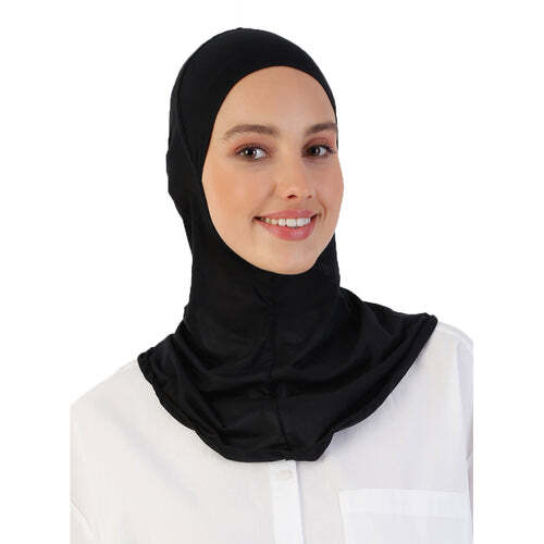 Turkish Neck Undercap for Amira Hijab: Effortless Elegance -Comfort in One Piece - Picture 13 of 38