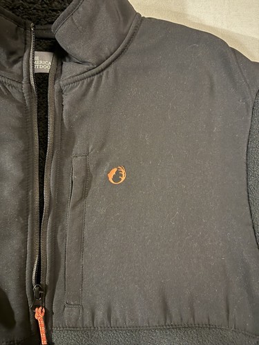 The American Outdoorsman Herren Fleece Reißverschluss Jacke Größe Small Neu mit Etikett - Bild 4 von 6