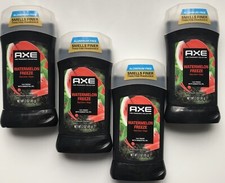 4 AXE Watermelon Freeze Fine Fragrance Deodorant Stick 3oz   72H, No Aluminum