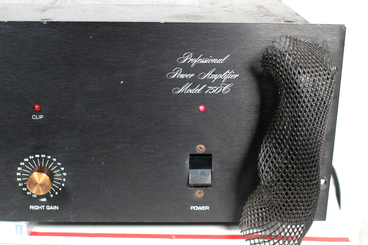 BGW 750c Power Amplifier **untested Sold As-is For Parts Or BGW 750c Power Amplifier **untested Sold As-is For Parts Or