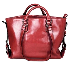 Vegan Leather Elegant Handbag TrendyTote for Women Crossbody Bag