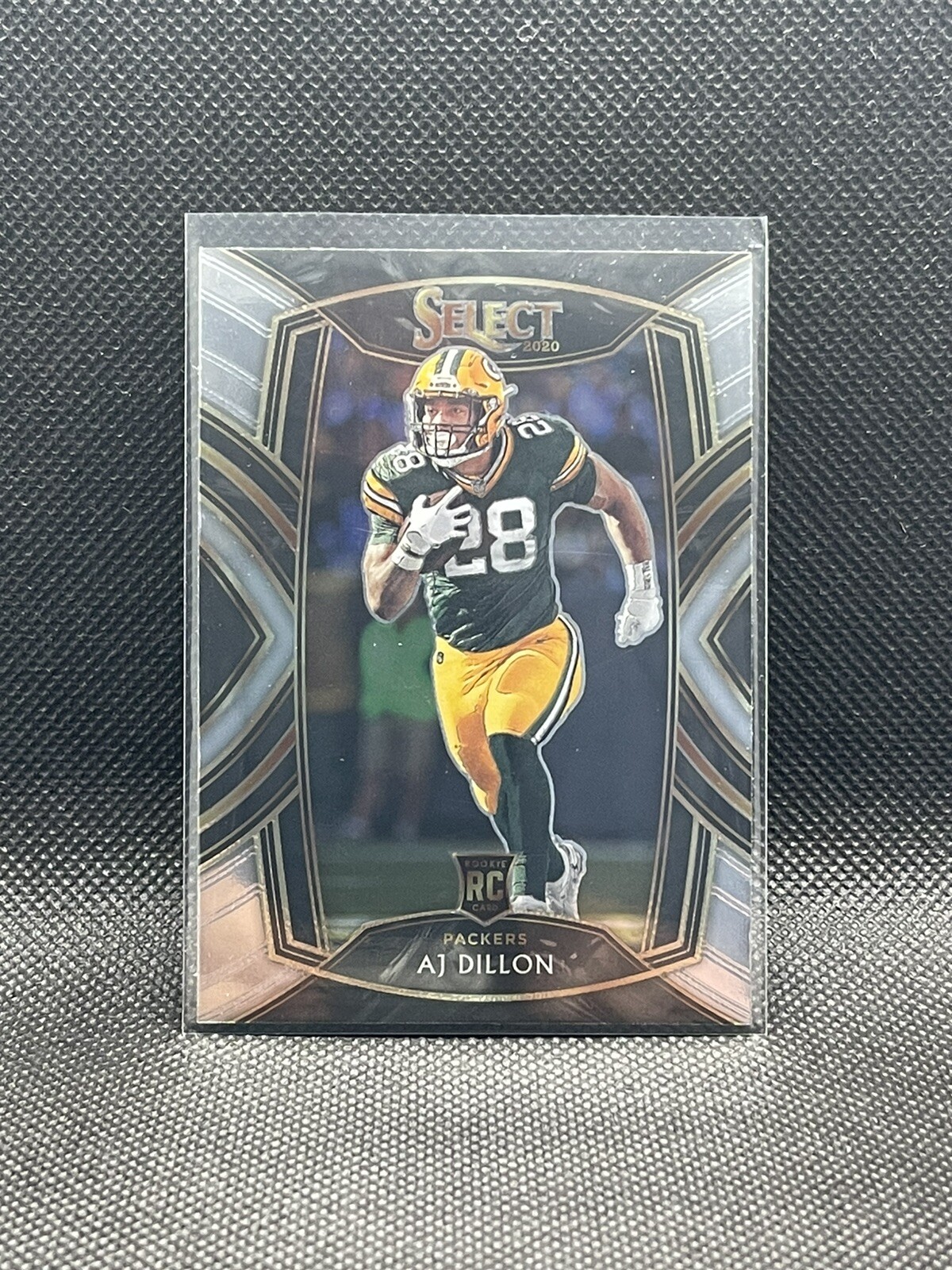 2020 Panini Select AJ Dillon Club Level Packers Rookie 265 RC