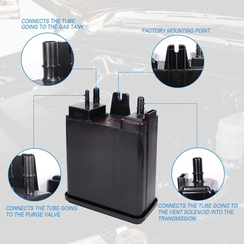 EVAP Vapor Canister For Cadillac Escalade ESV EXT GMC Yukon XL Chevy Hummer New - Image 2 of 4