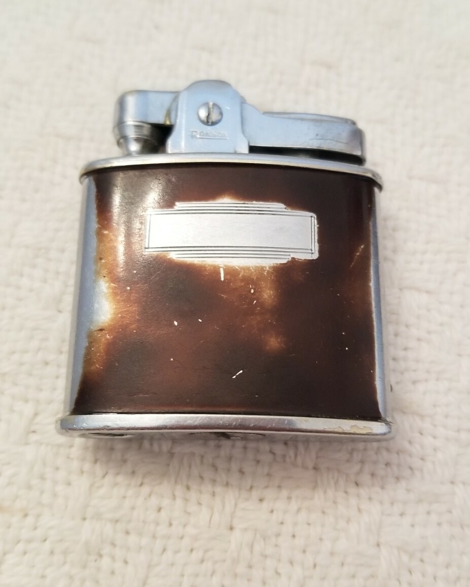 その他 RONSON model 1943 50th Anniversary Gold Plated “1943” Ronson Lighter, Rare Limited 100 Year