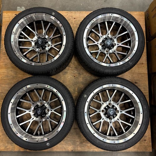 TREX 14" SPARTAN Machined Wheel & 215/35R14" Low Profile Tire - Set of 4 (USED)