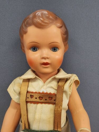 VINTAGE SCHILDKROT CELLULOID GERMAN DOLL W/ TURTLE MARK 29- ORIGINAL TURTLE TAG - Picture 5 of 18