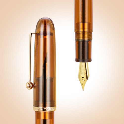 Jinhao 9016 Dadao Fountain Pen Heartbeat Nib EF/F/M Nib Large Converter Gift PdN - Picture 3 of 32