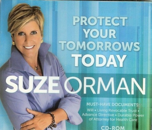 SUZE ORMAN - Protect Your Tomorrows Today (CD-ROM Win/Mac)  NEW - SEALED - Afbeelding 1 van 3