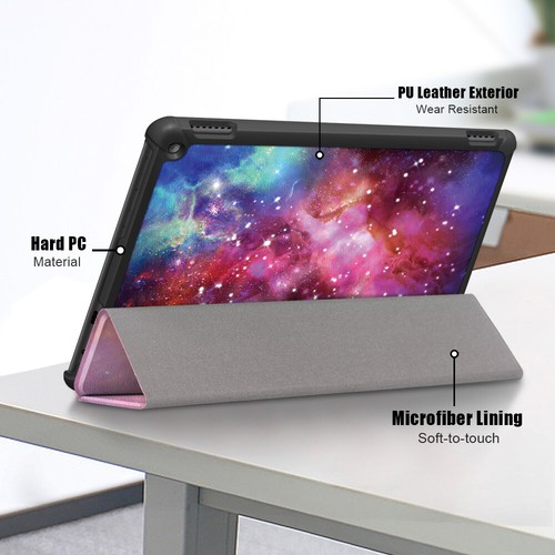 For Amazon Fire HD 10 10.1" (13th Gen, 2023 Release) SlimShell Case Stand Cover - Picture 4 of 24
