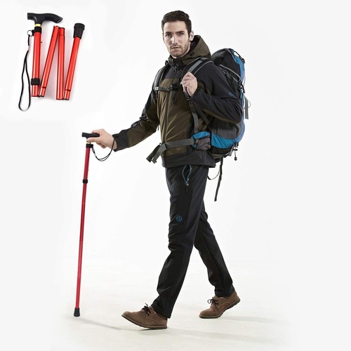 Men Women Heavy Duty Adjustable Folding Aluminium LightWeight Walking Stick - Picture 35 of 35