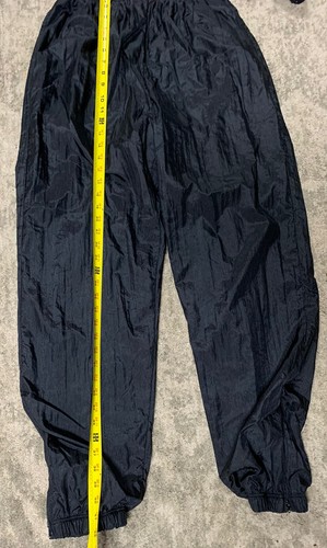 VTG 1990’s Stardust Casino Womens Sz L Jumpsuit Windsuit Jogging Retro Silky - Picture 3 of 13