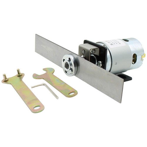Set rasaerba fai da te DC 12V 24V coppia elevata 775 motore lama acciaio manganese j - Foto 5 di 6