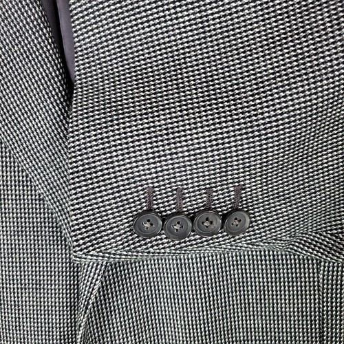 ISAIA Mens Size 46 Birdseye Wool and Cashmere Jacket Sportcoat Made in Italy - Picture 17 of 23