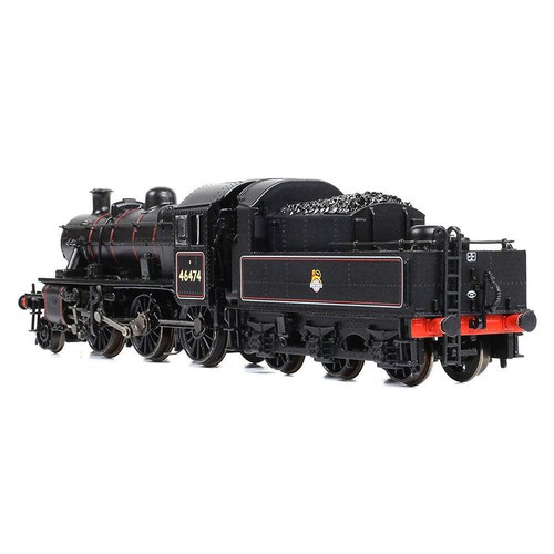 Graham Farish 372-626B N Gauge BR Black (Early) Ivatt 2MT 46474 - Picture 4 of 7