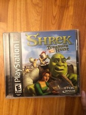 Shrek: Treasure Hunt (Sony Playstation 1 PS1, 2002) Complete / Black Label