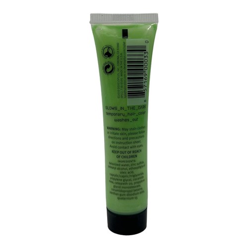 Splat Glow In The Dark Galactic Green Use On Hair & Body Temporary Wash Out - Picture 10 of 12