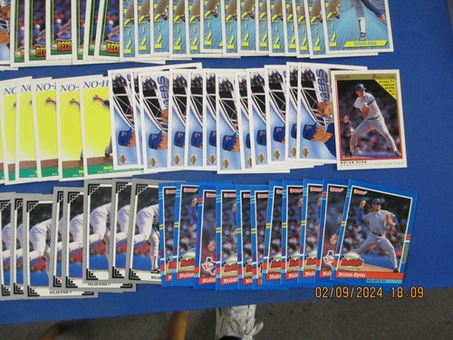 216 assorted 1991 Nolan Ryan cards most NMT - Picture 10 of 11