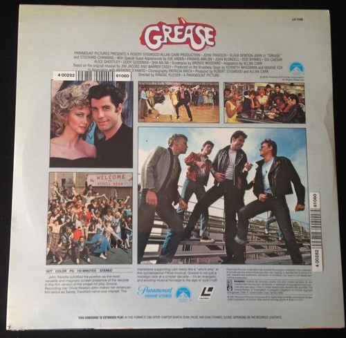 6 Laserdiscs,Grease,Chariots of Fire,Driving Miss Daisy,Phantom of the Opera,etc - Picture 12 of 12