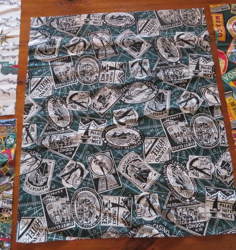 Vtg 1993 Fabric Traditions Sentimental Journey Fabric Collection lot of 4 - Picture 6 of 9