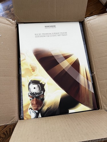 sideshow Collectibles premium format Bucky Cap #271/550 Exclusive statue - Picture 8 of 17