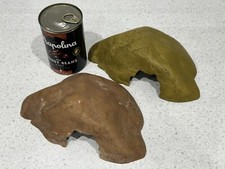 ?? 2x EXO TERRA Medium REPTILE CAVE Vivarium Lizard Resin SNAKE HIDE PT-2852 ??