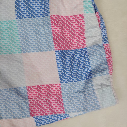 Vineyard Vine Shorts Girl 14 Whale Patchwork Every Day Pockets Pink 100% Cotton - Picture 4 of 12