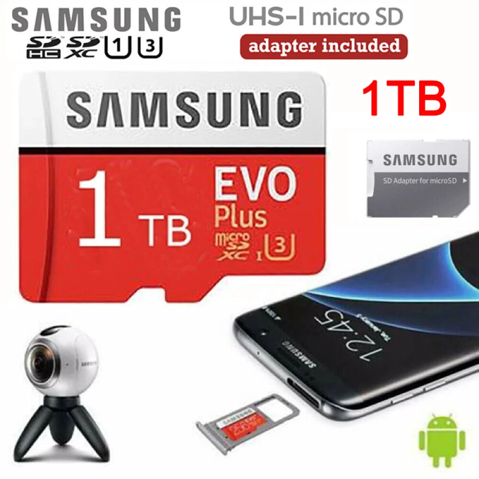 Samsung Evo Plus 1TB Micro SD SDXC Speicherkarte Memory Card Class 10 Kart - Bild 3 von 4