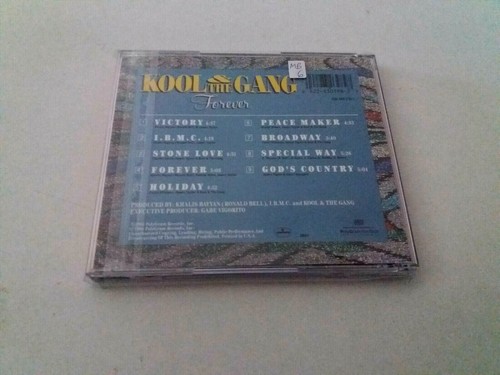 KOOL & THE GANG "FOREVER" CD 9 TRACKS - Picture 2 of 2