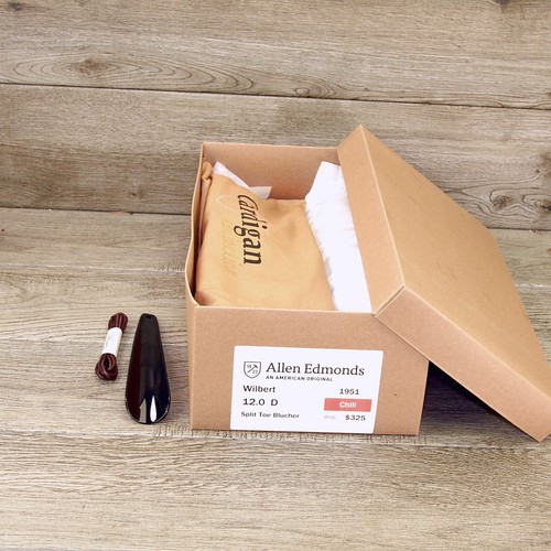 Allen Edmonds WILBERT 12 D Chili * add $15 Cedar Trees - Picture 10 of 13