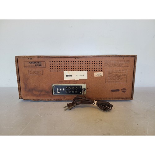 Sound Design 5768 Ricevitore Amplificatore Lettore Cassette TESTATO E FUNZIONANTE **LEGGI** - Foto 8 di 24
