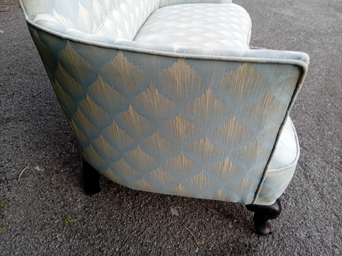 Stunning regency couch sofa pastel blue - Picture 8 of 18