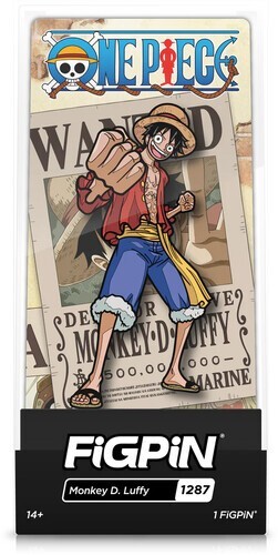 WB FiGPiN - One Piece - Monkey D. Luffy Enamel Pin (1287) (Pin, Collectible) - Imagen 3 de 4