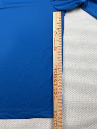 Elevate Mens/Hommes Long Sleeve Polo Shirt Olympic Blue MEDIUM CA19737 - 第 8/11 張圖片