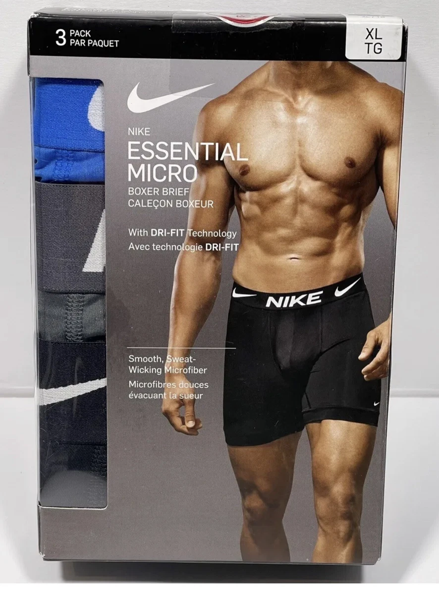 Nike Dri-FIT Essential Micro Boxer Brief 3-Pack