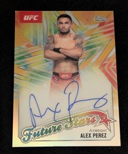 Alex Perez 2025 Topps Chrome Future Stars Gold On Card Auto #50/50 *READ