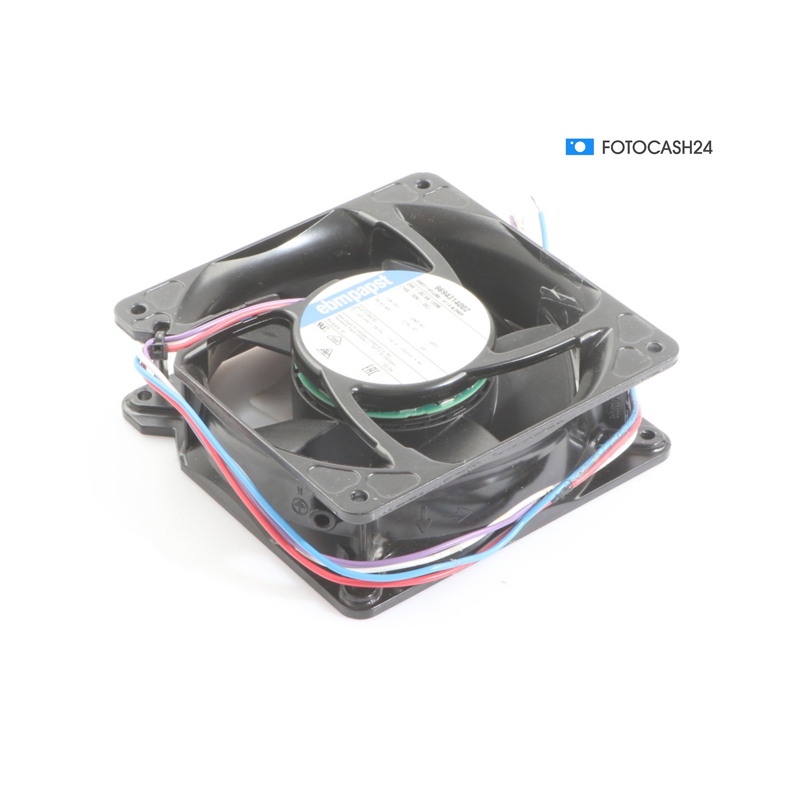 EBM Papst Axial Fan 24V 119X119X38 MM + Defect (286752)