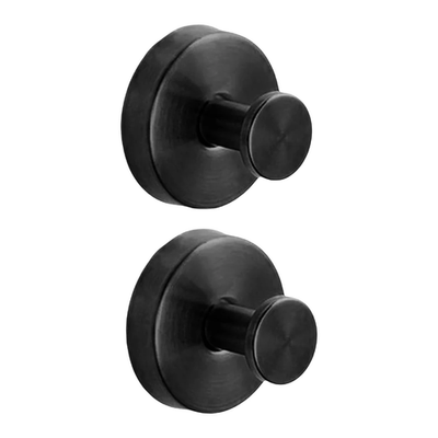 #ad 2 4 6 8 10 PCS Loofah Towel Coat Bath Robe Hook Holder Removable Bathroom Towel $23.99