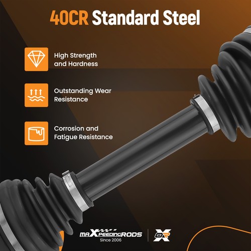 CV Axle Shaft Assembly for Ram 1500 1500 Classic 4WD Front LH / RH 68028398AA - Picture 5 of 20