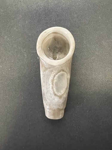Vintage Pipe Stone Onyx Unused 3 Inch