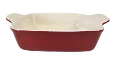 Emile Henry Baking Dish Sm. 8''x5.5''x2.25'' Rectangular Red Glazed 96.29 France