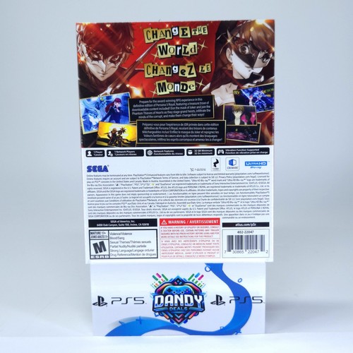 Persona 5 Royal Steelbook Edition PS5 Brand New - PlayStation 5 - Picture 2 of 6