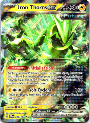 Iron Thorns EX 032/131 - Prismatic Evolutions - Pokemon Card - Near Mint
