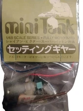 Tamiya Mini Tank 1/48 Fully Motorized Vintage Gear Drive Axle Assembly Kit