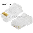 CAT5 Stecker RJ45 Ende CAT5E 8P8C Modular Netzwerkkabel LAN Stecker - 1000 Stück