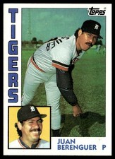 1984 Topps Juan Berenguer Detroit Tigers #174
