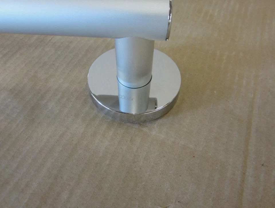 Keuco Winkelgriff  links 34907 170402     135° Silber-Eloxiert 280x420mm - Bild 3 von 4